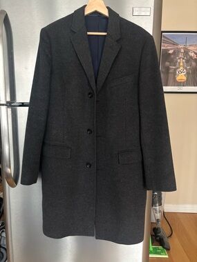Ludlow Wool Cashmere Topcoat 40R